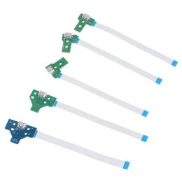 1 pc Nieuwe 100% gloednieuwe USB -laadpoort socket Circuit Board 12Pin JDS 011 030 040 voor PS4 -controller