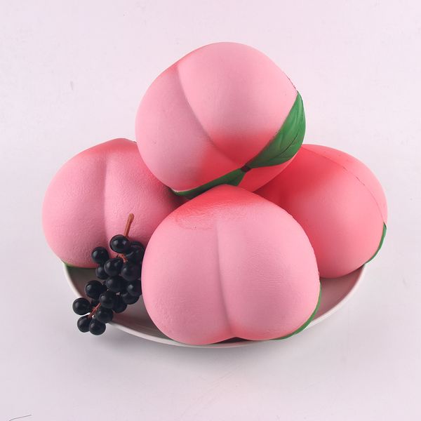 1pc Nouveau 6cm 11cm Jumbo kawaii Squishy Slow Rising Peach Pendant Phone Straps charmes weze kid toys mignon squissies pain