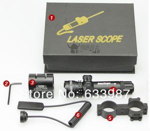 1pc Nieuwe groene laser Sight Tactical Gun Mount Externe drukschakelaar voor Picatinny Rail