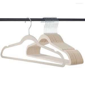 1PC niet-slip fluwelen hangers pak hanger ultra dunne ruimte bespaard 360 graden draaibare haak sterke en duurzame kledingrekken