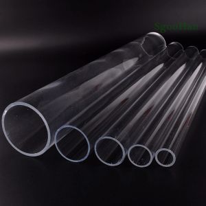 1 pk O.D 16 ~ 110 mm Acryl Transparant Aquarium Vistankpijp Plexiglas Water Supply Tube Home Garden Diy Watering Fittingen 50 cm