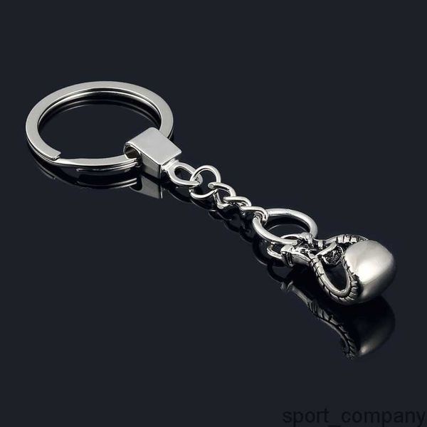 1PC personnalisé gants de boxe métal porte-clés voiture suspendus porte-clés pendentif créatif porte-clés