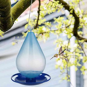 1pc plastic opknoping voedsel container outdoor waterdichte vogel feeder huisdier levert tuin decoratie 2021 hete verkoop