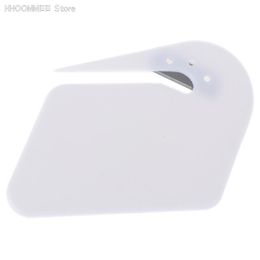 1 pc plastic mini -letter mes mes e -mail envelop opener veiligheid papier bewaakte snijder willekeurige kleur