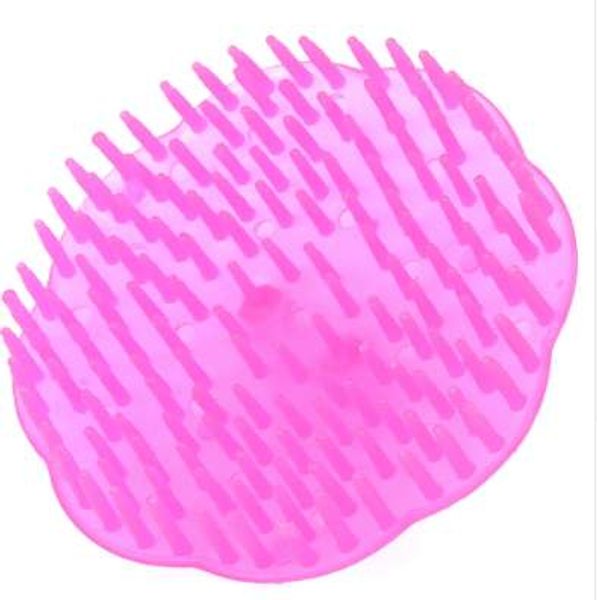 Shampooing en plastique, lavage des cheveux, masseur, peigne, douche du cuir chevelu, brosse corporelle, couleur aléatoire, 1 pièce