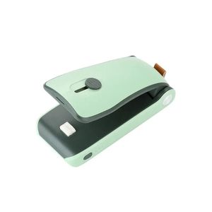 1 st Draagbare Zak Plastic Vacuüm Sealer Met Magnetische Hand Held Heat Sealer En Cutter Mini Zak Sealer