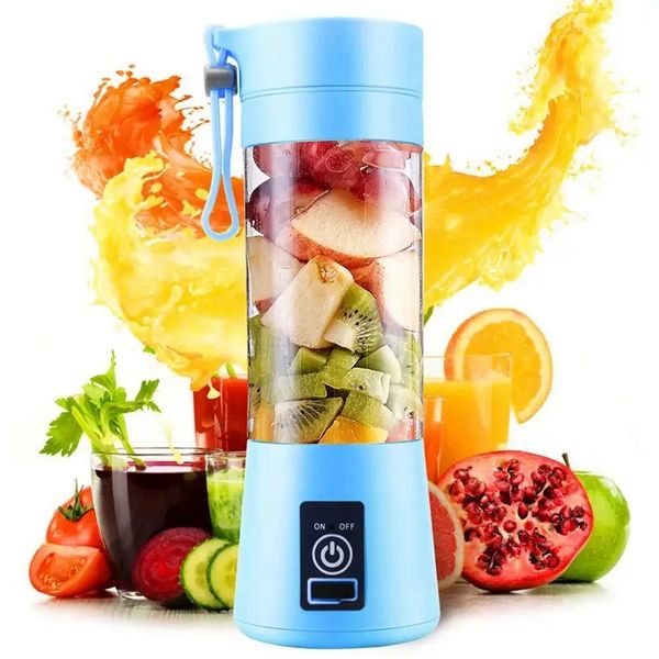 1 pc Portable Blender USB Mixer Électrique Juicer Machine Smoothie Blender Mini Robot Culinaire Personnel Mini Blender