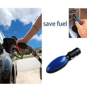 1Pc Draagbare Auto Brandstofbesparing voor Auto Voertuigen Compact Bespaar Gas Kenmerken Brandstof Haai Besparen Op Gas Economizer Zwart + Blauw Dropshipping