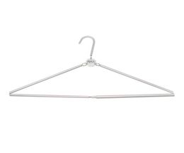 1pc Portable pliable cintre en alliage d'aluminium porte-vêtements pour voyage ménage dortoir cintres pliant Hangers5101881