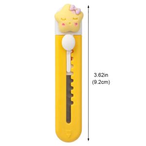 1pc Utilitaire portable mignon couteau mini rose chat pat à la patte d'animaux