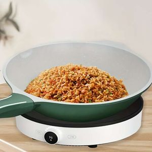 1pc Pot, cuisinière électromagnétique à gaz poêle antiadhésive universelle, ustensiles essentiels de cuisine à domicile, fournitures de cuisine, ustensiles de cuisine