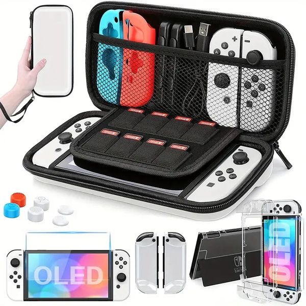 1 pc pochette protecteur sac pour Nintendo Switch OLED Joycon Joy Con étui Carcasa Protection Fundas coque jeu accessoires peau couverture