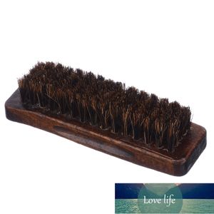 1pc pratique professionnel manche en bois brosse à poils de cheval bottes chaussures brillant vernis polissage nettoyant brosse outils de nettoyage à domicile prix usine conception experte qualité