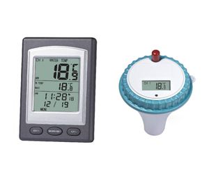 1pc professionnel sans fil LCD Floating Affichage numérique Piscine étanche à la piscine Spa Thermomètre flottant avec récepteur5390283