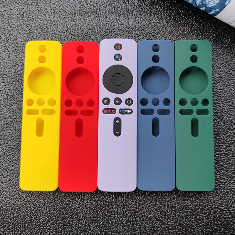 1pc Protective Case for Xiaomi Mi TV Box S Remote Control Cover Silicone Soft Shockproof Protector Shell for Mi TV Stick 1080P