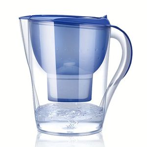 1 st Zuiver Water Filter Drinkwater Pitcher, 3.5L/118 oz Water Filter, Tritan BPA Gratis, verwijdert Fluoride, Chloor, Lood, Chemicaliën