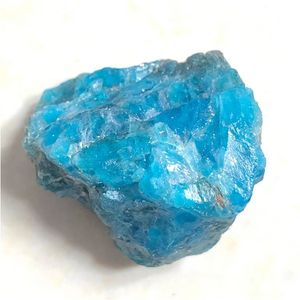 1 st Random Natural Blue Apatiet Rough Raw Stone Quartz Crystal Rock Healing Reiki Mineral Aquarium Home Room Decoratie Fengshui