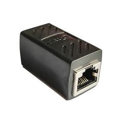 1 pc RJ45 Connector Network Extender Ethernet Kabel RJ45 Extender Adapter Gigabit Interface Vrouw naar vrouwelijk netwerk Connecto