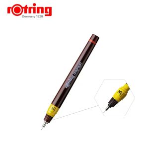 Pen de aguja de isógrafo de rotación de 1pc 0.1-0.8 mm Reemplazo repetido Nib de tinta Línea de tinta Pen Pense/ dibujo Pen a la mano