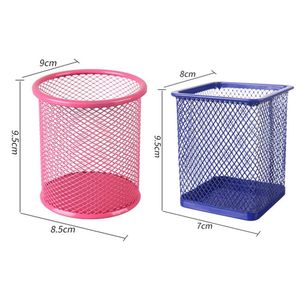 1pc rond / carré crayon rangement de stockage