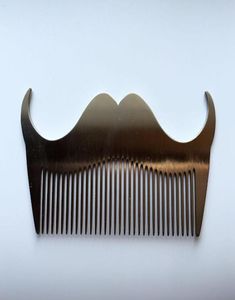 Modèle de mise en forme de barbe en acier inoxydable, outil de coupe de peigne, outil de rasage, 1 pièce, Combs9286420