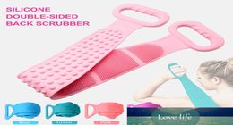 1 pc douche épurateur étendu peau propre brosses de douche frottant le dos boue Peeling corps Massage magique serviettes de bain Silicone Brushes2315440