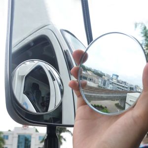 1 -st zijspiegels voor vrachtwagens waterdichte auto blinde vlek spiegel ronde bolle hoek groothoek baby auto auto -achteruitkijkspiegels accessoires