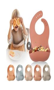 Bibs de silicone 1pc pour enfants NOUVELON NOUVEAU NOUVELLAGE Table Volie Waterproff Baby Bibs for Toddler Breakfast NEAUDINGS7931802