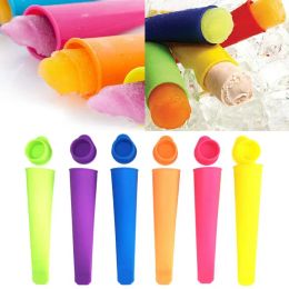 1PC Silicone Ice Cream Moule de glace Faire du moule Pop Moule LOLLY POLLY FORD-GRAD-GRADE SILICON HAUTHELD POPSICLE Moule Dropsurp