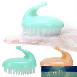 1 PC Silicone Cuir Chevelu Massage Brosse Lavage Peigne Mini Tête Méridien Massage Dents Larges Peigne À Main Prix Usine conception experte Qualité Dernier Style Statut Original