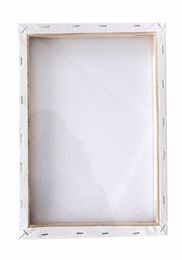 1PC Small Art Board White Blank Square Artiste Artiste Cadre de planche en bois amorcé pour l'huile Acrylique Paint Mayitr Boards 3702506