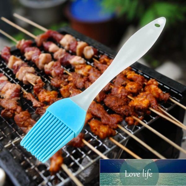 1pc petite brosse à pâtisserie en Silicone cuisson BBQ brosse à badigeonner cuisson brosse à huile poignée transparente outils de cuisine Reposteria