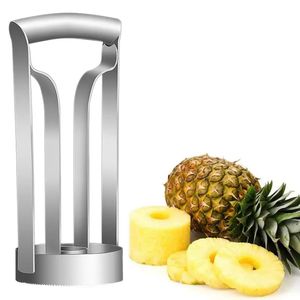 1 pièce, éplucheur d'ananas en acier inoxydable, dissolvant de noyau de fruits, vide-ananas, trancheuse d'ananas, coupe-ananas, vide-fruits, outil d'épluchage d'ananas, outils de cuisine