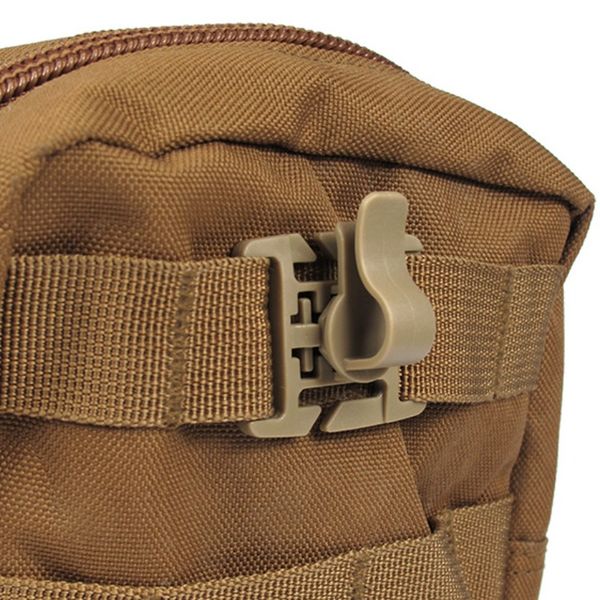 1pc giratorio d anillo clip molle pbing clamp mochila táctica adjunta correa colgar caminata al aire libre bushcraft montaña escalada