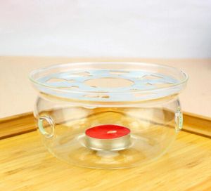 1 st theepot Base Manual Transparante glasbasis Verwarming Isolatie Glas Warmer Tea -accessoires J10277934115