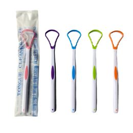 1pc raspador de lengua silicona suave cepillo de lengua limpieza la superficie de la lengua cepillos de limpieza oral limpiador salud fresca salud