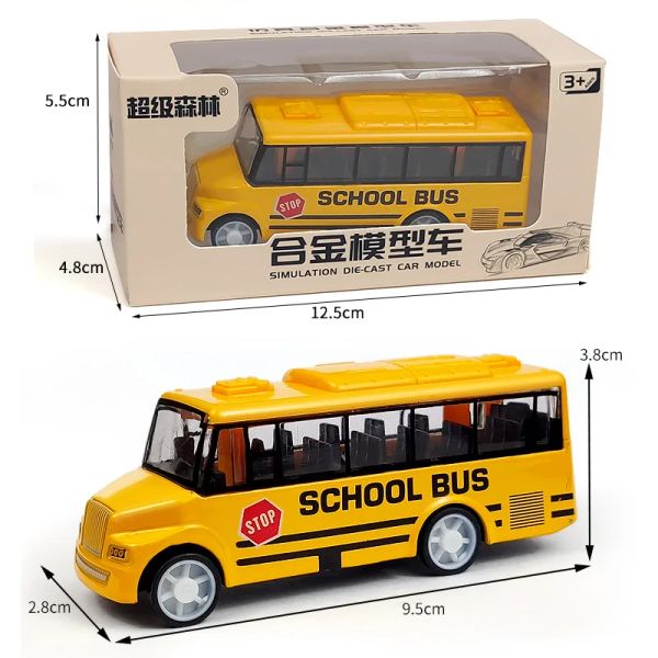 1pc toys bus cool bus bus jouet simuler exquis