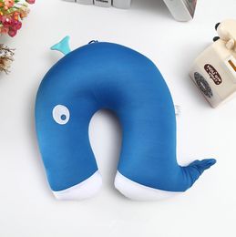 1pc u forme des oreillers éléphants mignons coussins décoratifs doux en peluche de peluche de poupée de Noël cadeau ou 026