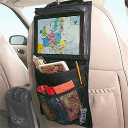 1 pc Universal Auto Auto Car Seat Organizer Holder Multi-Pocket Travel Storage Hanging Tablet Mummy Bags Baby Auto Stoeltas voor de iPad Hanging Bag