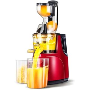 1 st US Plug Slow Masticating Juicer, Koude Pers Sapcentrifuge Nama Juicer Oranje Juicer Appels Oranje Citrus Juicer Machine Met Brede Chute Stille Motor Voor Juicer