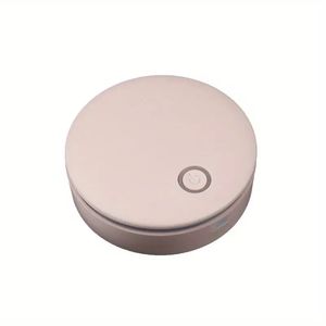 1 pièce, mini humidificateurs d'air USB avec purificateur d'air à anions d'ozone - Parfait pour la maison, le bureau, la voiture, les voyages et l'hôtel - Blanc et rose