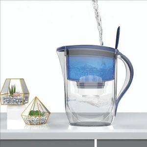 1 pc waterfilter pitcher filtratiesysteem, vermindert fluoride, chloor en meer, duurt 2 maanden, BPA-vrij