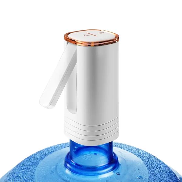 1pc pompe à eau pour bouteille de 5 gallons pliable distributeur de bouteilles d'eau USB charge Portable électrique pompe à eau potable