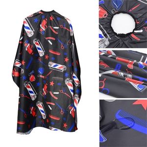 1pc Waterproof Hair Cutting Cloth Salon Barber Cape Hairdressing Hairdresser Apron Haircut Cape Hair Styling Design Supplies 220621