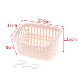 1pc pellies blancos cesta colgante desagüe bolsas de desagüe cesta de baño soporte de almacenamiento soporte para jabón organizador de baño de cocina