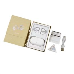 1pc Auriculares inalámbricos Clip de oreja Auriculares de conducción ósea Auriculares Bluetooth Estéreo Clips de hueso de oído inteligentes Deporte Auriculares de conducción de aire Air50 Air51