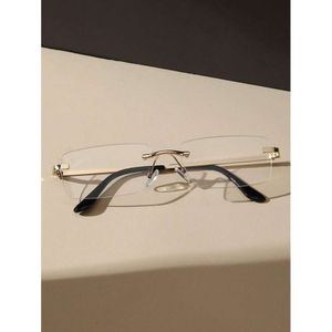 1 pk vrouwen vierkant koperen frame klassieke heldere bril voor dagelijkse lezing voorkomen eye spanning accessoires