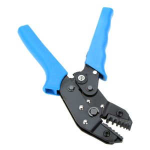 1pc x SN-06WF 0.25-6mm2 Alicates de engaste para terminales de bloqueo de abrazadera de cable de manga final Crimper Press Blue Hand Tool Y200321