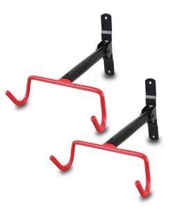 1pc2pcs Fietsopslag Houder Rack Stand Garage Bike Wall Mount Hook Hanger Fietsen Accessoire Universeel voor Fietsen Drop6148648