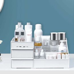 1pclarge capaciteit cosmetische lade organisator sieraden nagellak make-up container desktop sundries opbergdoos
